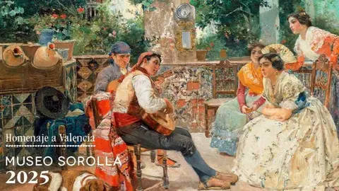Homenaje a Valencia - Calendario solidario 2025 Museo Sorolla