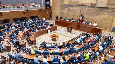 Hemiciclo de la Asamblea de Madrid | Foto de la Comunidad de Madrid
