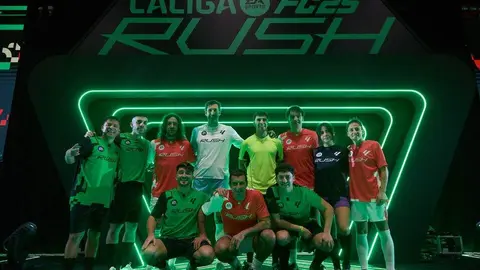 Participamtes en el torneo LALIGA EA SPORTS X FC 25 RUSH | Foto de LALIGA