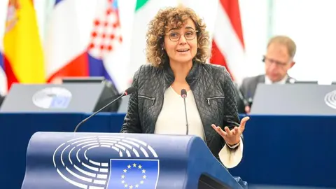 Dolors Monserrat en el Parlamento Europeo - Foto de la UE/Alain Rolland