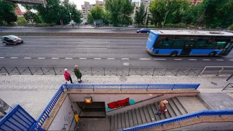 Paso inferior en la A-5 | Foto Ayuntamiento de Madrid