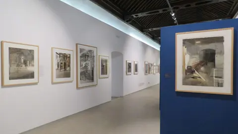 Vista de la exposición temporal de José María Mezquita