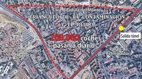 Mapa Campamento y Aluche