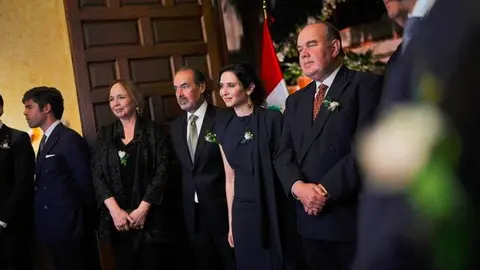 Ayuso, en la ceremonia de presentación del Patronato-Lima Ciudad de los Reyes - Foto Comunidad de Madrid