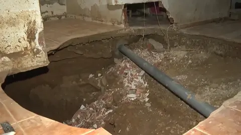 tuneles debajo de las casas