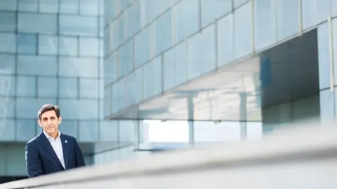 Pallete en la sede central de Telef&oacute;nica | Foto de Telef&oacute;nica