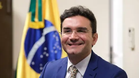 El ministro de Turismo de Brasil, Celso Sabino 
Foto: Roberto Castro/MTur