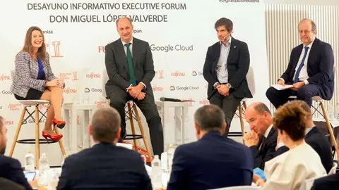 Miguel López-Valverde, durante su intervención en el Executive  Forum- Foto Comunidad de Madrid