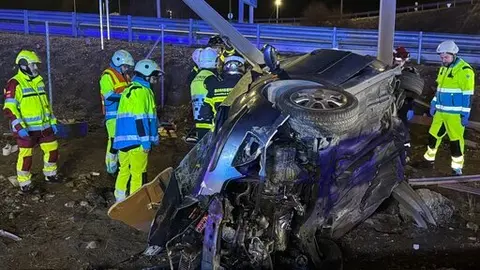 Accidente tráfico - Emergencias Comunidad de Madrid 112 (X)