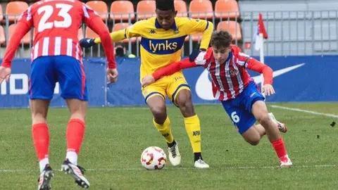 AD Alcorcón contra el Atl&eacute;tico de Madrid B -  AD Alcorc&oacute;n (X)