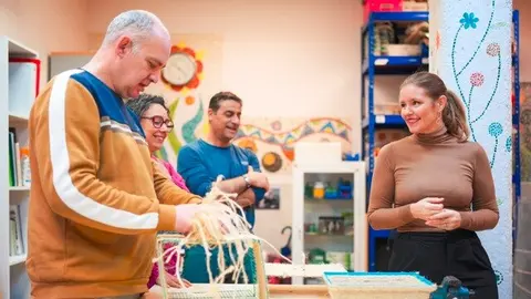 Ana Dávila, en el CRL Villaverde en la capital - Foto Comunidad de Madrid