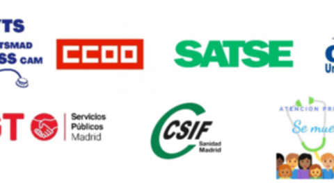 Mesa Sectorial de la sanidad pública madrileña (AMYTS-SAE-SIETeSS CAM, CCOO, SATSE, CSIT UNIÓN PROFESIONAL, UGT y CSIF) y APSEMUEVE