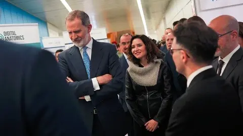 El Rey Felipe VI e Isabel Díaz Ayuso - Foto Comunidad de Madrid
