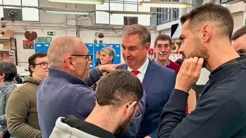 Viceconsejero José Antonio Sánchez en la Fundación Raíles - Foto Comunidad de Madrid