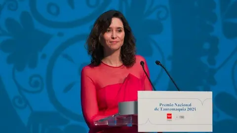 Isabel Díaz Ayuso en la presentación del Premio Nacional de Tauromaquia - Foto Comunidad de Madrid