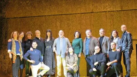 Asistentes a la rueda de prensa