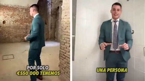 anuncio de una inmobiliaria en Madrid