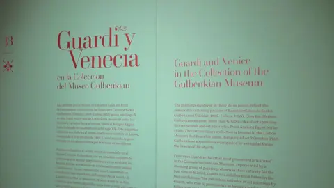 Exposición Guardi y Venecia