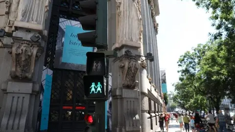 Semáforo en Madrid - Foto Ayuntamiento de Madrid