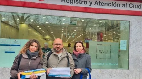 Entrega firmas CSIT UNIÓN PROFESIONAL