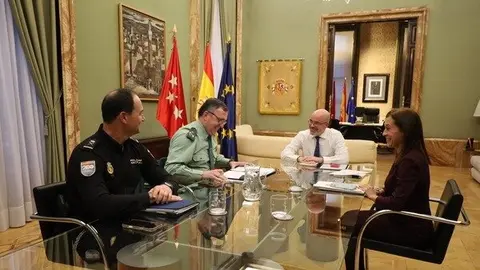 El delegado y la subdelegada del Gobierno refuerzan la estrategia de seguridad en Madrid