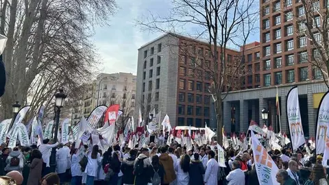 Concentración SIME Ministerio de Sanidad