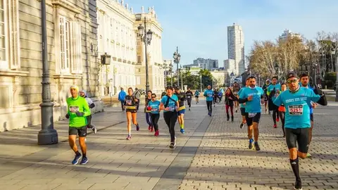 Madrid se une en una carrera solidaria por los huérfanos de la violencia de género