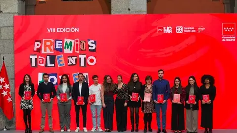 La consejera Ana Dávila en los Premios Talento Joven - Foto Comunidad de Madrid