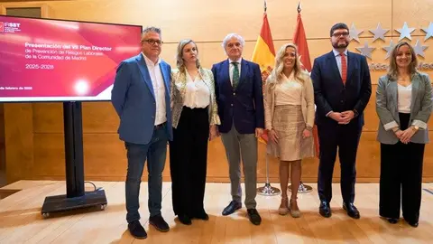 Albert en la presentación del VII Plan Director en esta materia - Foto Comunidad de  Madrid