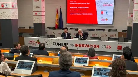 El consejero de Educación, Ciencia y Universidades en la Cumbre de Innovación que organiza CEIM - Foto Comunidad de Madrid