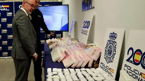 Detenidos en Madrid con más de 111 kg de cocaína oculta en paquetes de comida