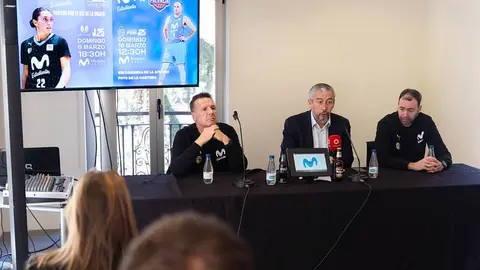 Nacho Martínez, Ignacio Triana y Pedro Rivero - Movistar Estudiantes