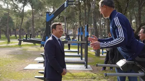 José de la Uz en Navalcarbón | Foto del Ayuntamiento de Las Rozas