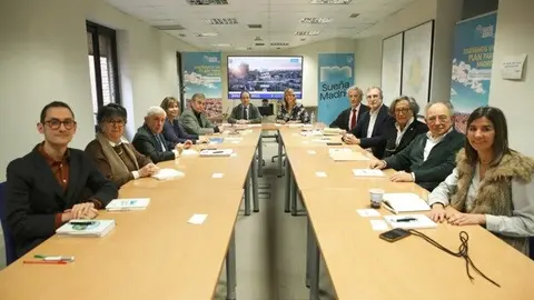 Foto de familia del Consejo Asesor de Urbanismo - Ayuntamiento de Madrid