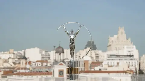 Premio Laureus con la ciudad de Madrid de fondo - Foto Ayuntamiento de Madrid