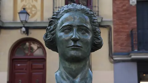 Busto de Clara Campoamor en Madrid  Foto de Ayuntamiento de Madrid