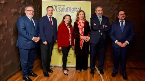 La consejera Matute en la gala de entrega de los IX Premios Salud Digital - Foto Comunidad de Madrid