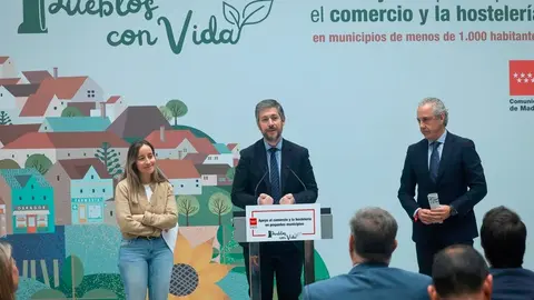 El consejero García Martín en la  presentación de esta inversión - Foto Comunidad de Madrid