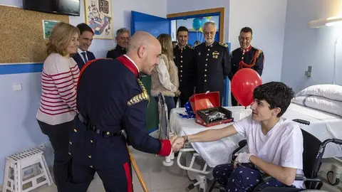 El Cuerpo de Bomberos del Ayuntamiento celebra el día de su patrón, San Juan de Dios