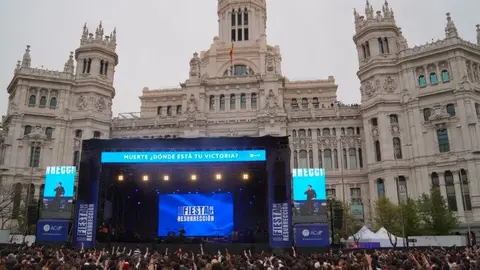 II Fiesta de la Resurrección en Cibeles - Foto de ACdP