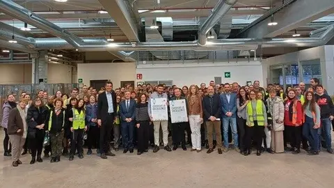 Acto entrega Certificado de Excelencia a Oficina de Cambio de Correos de Madrid-Barajas