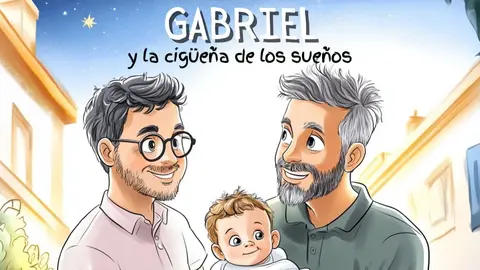 Cuento infantil Gabriel y la Cigüeña de los Sueños