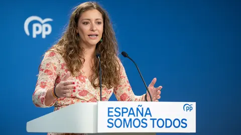 Ester Muñoz en rueda de prensa - Foto del PP