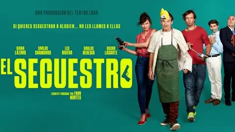 En el Teatro Lara de Madrid se representa la obra 
El secuestro, muy divertida y tremendamente  actual