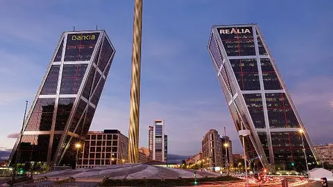 Plaza de Castilla - Foto Ayuntamiento de Madrid