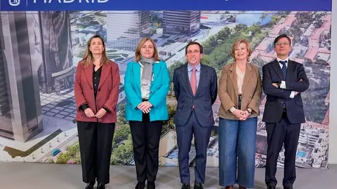 Acto de presentación del futuro Parque Castellana - Foto Ayuntamiento de Madrid