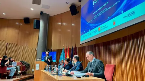 El consejero L&oacute;pez-Valverde ha inaugurado el Foro de  IA de la Universidad Carlos III de Madrid - Foto Comunidad de Madrid