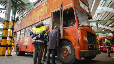 EMT Madrid rescata y restaurará un legendario autobús Leyland Titan de 1957