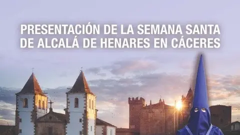 Alcalá de Henares presenta su Semana Santa en Cáceres dentro del hermanamiento de Ciudades Patrimonio Mundial
