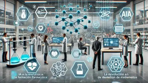 IA en la industria farmacéutica: La revolución en la formación y venta de medicamentos